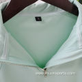 Light Green Stand Collar Equestrian Base Layer Women